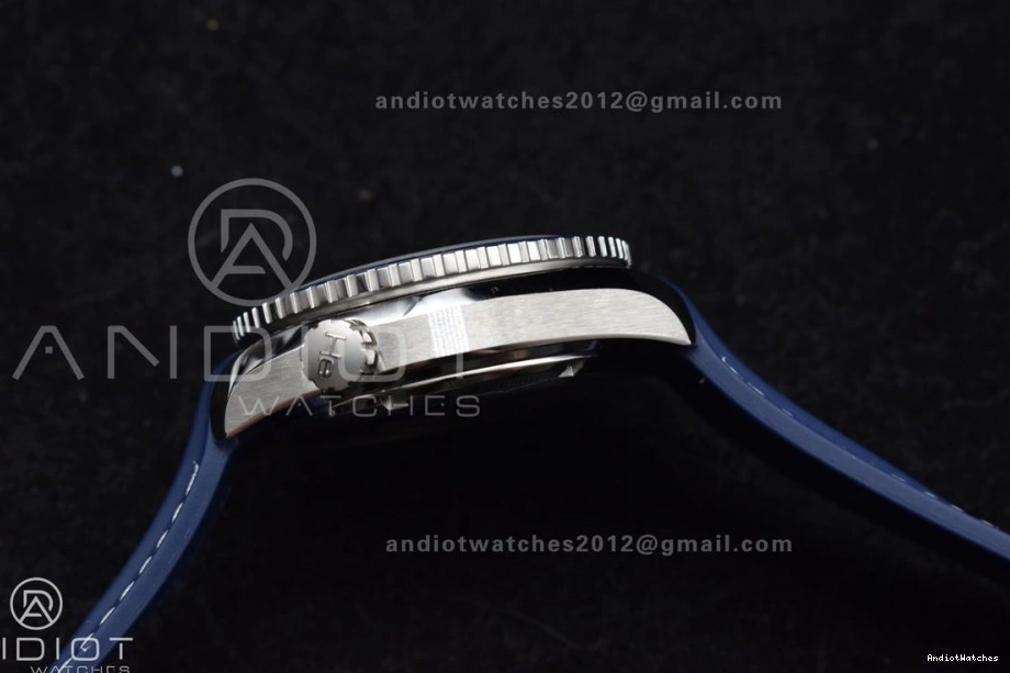 Clone Ocean Co-Axial Dial Super Strap Blue GMT A8605 600M Best Blue VSF on Edition Ceramic Trendsetting Planet 43.5mm Bezel 1009 Rubber 1:1 0313